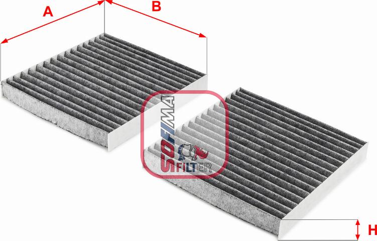 Sofima S 4241 CA - Filtrs, Salona telpas gaiss autodraugiem.lv