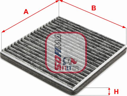 Sofima S 4253 CA - Filtrs, Salona telpas gaiss autodraugiem.lv