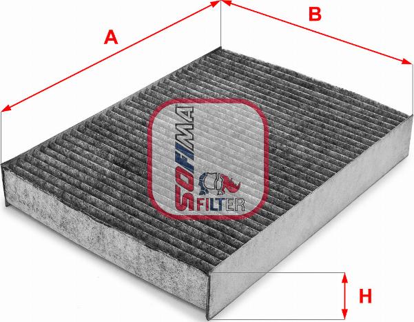 Sofima S 4234 CA - Filtrs, Salona telpas gaiss autodraugiem.lv