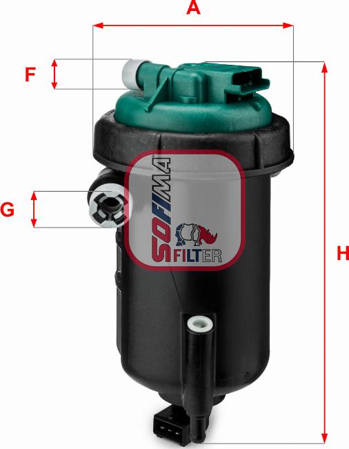 Sofima S 5148 GC - Degvielas filtrs autodraugiem.lv