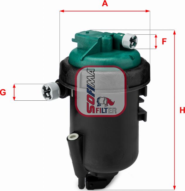 Sofima S 5181 GC - Degvielas filtrs autodraugiem.lv
