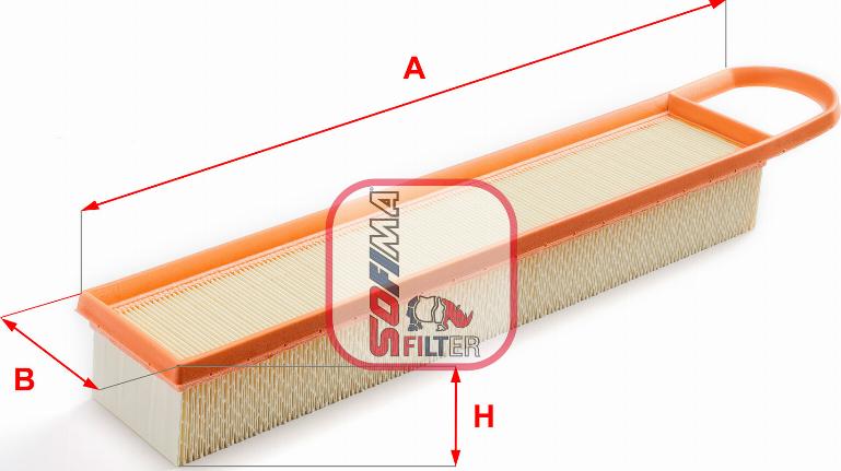 Sofima S 3400 A - Gaisa filtrs autodraugiem.lv