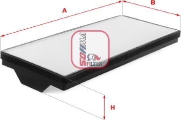 Sofima S 3436 C - Filtrs, Salona telpas gaiss autodraugiem.lv
