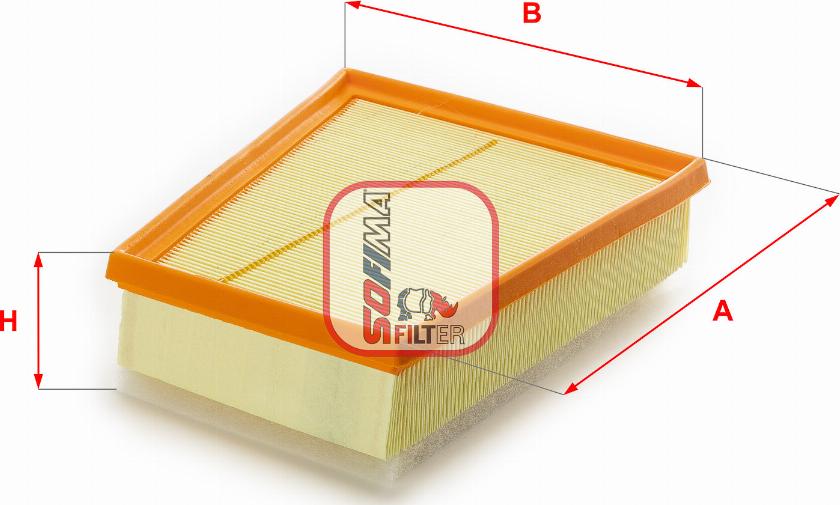 Sofima S 3543 A - Gaisa filtrs autodraugiem.lv