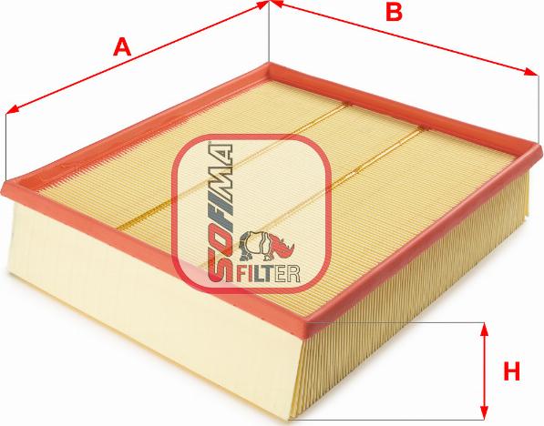 Sofima S 3080 A - Gaisa filtrs autodraugiem.lv