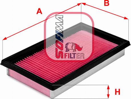 Sofima S 3362 A - Gaisa filtrs autodraugiem.lv