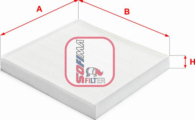 Sofima S 3387 C - Filtrs, Salona telpas gaiss autodraugiem.lv