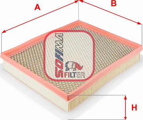 Sofima S 3258 A - Gaisa filtrs autodraugiem.lv
