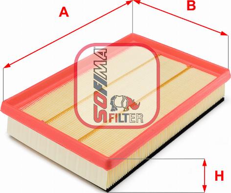 Sofima S 3207 A - Gaisa filtrs autodraugiem.lv