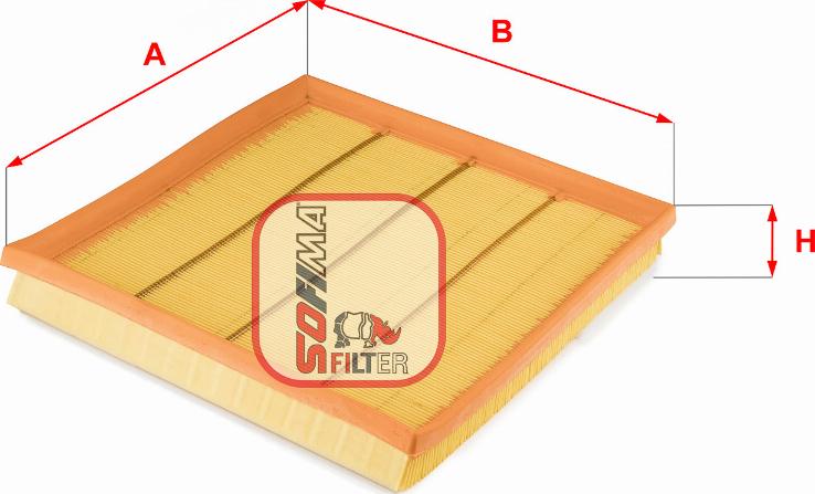 Sofima S 3714 A - Gaisa filtrs autodraugiem.lv