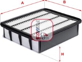 Sofima S 3A91 A - Gaisa filtrs autodraugiem.lv