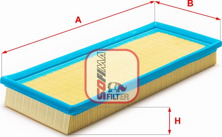 Sofima S 7800 A - Gaisa filtrs autodraugiem.lv