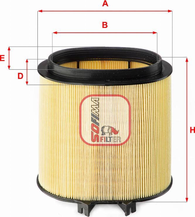 Sofima S 7A91 A - Gaisa filtrs autodraugiem.lv