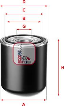 Sofima S 7F14 A - Gaisa filtrs autodraugiem.lv