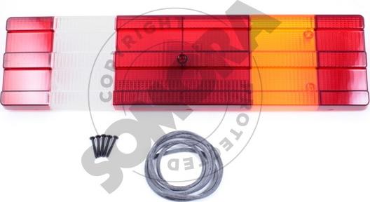 Somora 663269 - Izkliedētājs, Aizmugurējais lukturis autodraugiem.lv