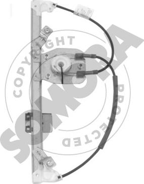 Somora 095459L - Stikla pacelšanas mehānisms autodraugiem.lv