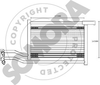 Somora 041266A - Eļļas radiators, Automātiskā pārnesumkārba autodraugiem.lv