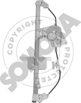 Somora 054358 - Stikla pacelšanas mehānisms autodraugiem.lv