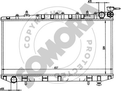 Somora 194640 - Radiators, Motora dzesēšanas sistēma autodraugiem.lv