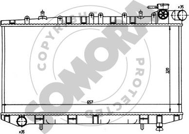 Somora 193241 - Radiators, Motora dzesēšanas sistēma autodraugiem.lv