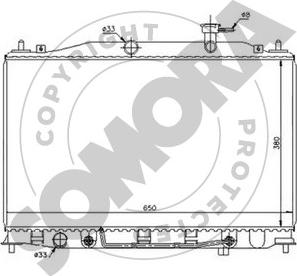 Somora 131440 - Radiators, Motora dzesēšanas sistēma autodraugiem.lv
