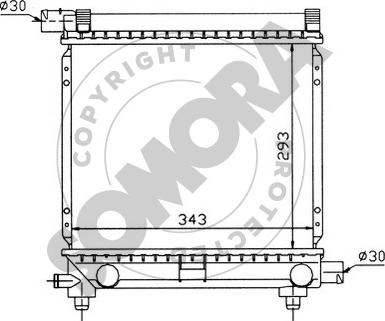 Somora 170440 - Radiators, Motora dzesēšanas sistēma autodraugiem.lv