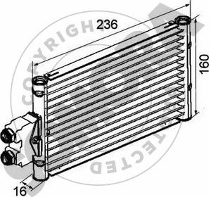 Somora 170866 - Eļļas radiators, Automātiskā pārnesumkārba autodraugiem.lv