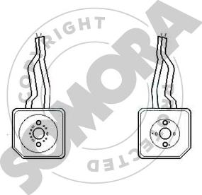 Somora 350965E - Eļļas radiators, Motoreļļa autodraugiem.lv