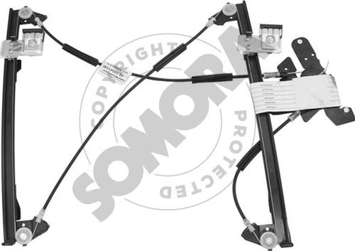 Somora 350057A - Stikla pacelšanas mehānisms autodraugiem.lv