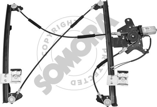 Somora 350057 - Stikla pacelšanas mehānisms autodraugiem.lv