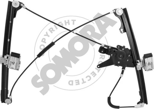 Somora 350857A - Stikla pacelšanas mehānisms autodraugiem.lv