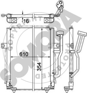 Somora 361260A - Kondensators, Gaisa kond. sistēma autodraugiem.lv