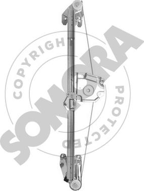 Somora 214059RA - Stikla pacelšanas mehānisms autodraugiem.lv