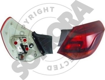 Somora 212071MA - Aizmugurējais lukturis autodraugiem.lv