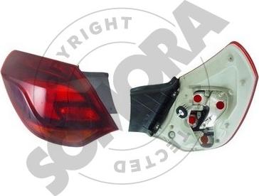 Somora 212072MA - Aizmugurējais lukturis autodraugiem.lv