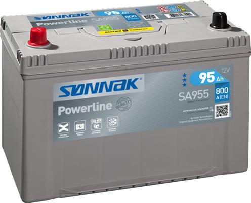 Sonnak SA955 - Startera akumulatoru baterija autodraugiem.lv