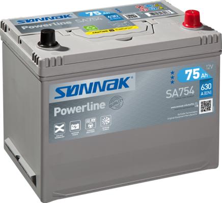 Sonnak SA754 - Startera akumulatoru baterija autodraugiem.lv