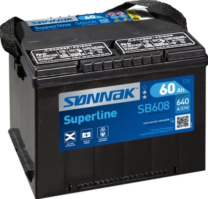 Sonnak SB558 - Startera akumulatoru baterija autodraugiem.lv