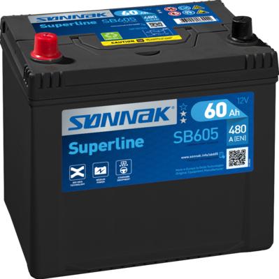 Sonnak SB605 - Startera akumulatoru baterija autodraugiem.lv
