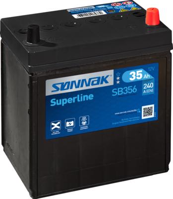 Sonnak SB356 - Startera akumulatoru baterija autodraugiem.lv