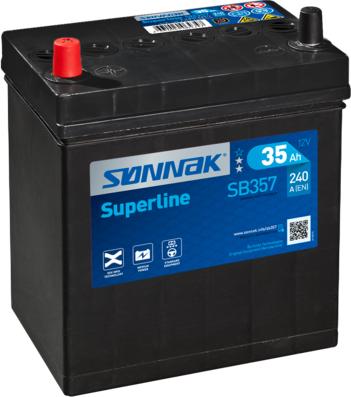 Sonnak SB357 - Startera akumulatoru baterija autodraugiem.lv