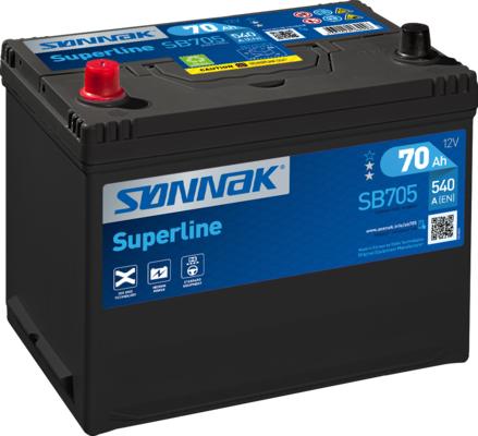 Sonnak SB705 - Startera akumulatoru baterija autodraugiem.lv