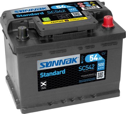 Sonnak SC542 - Startera akumulatoru baterija autodraugiem.lv