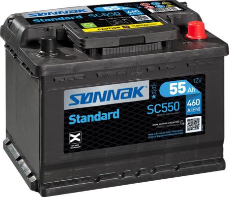 Sonnak SC550 - Startera akumulatoru baterija autodraugiem.lv
