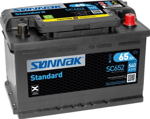 Sonnak SC652 - Startera akumulatoru baterija autodraugiem.lv