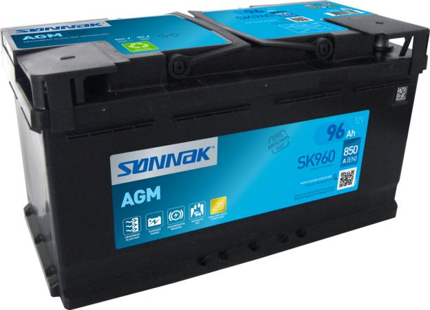 Sonnak SK960 - Startera akumulatoru baterija autodraugiem.lv