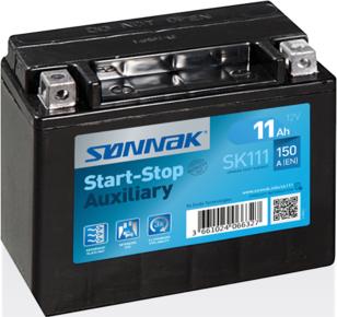Sonnak SK111 - Startera akumulatoru baterija autodraugiem.lv