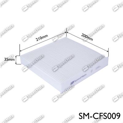 SpeedMate SM-CFS009 - Filtrs, Salona telpas gaiss autodraugiem.lv