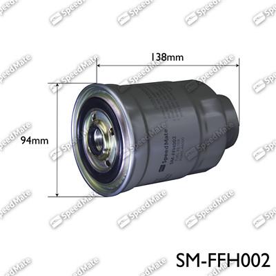 SpeedMate SM-FFH002 - Degvielas filtrs autodraugiem.lv