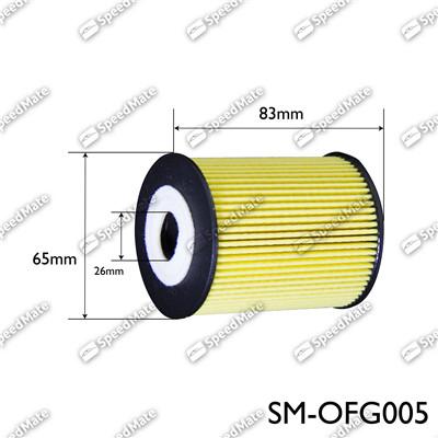 SpeedMate SM-OFG005 - Eļļas filtrs autodraugiem.lv